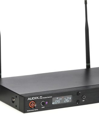 Audix AP62 VX5 Dual Handheld Wireless Microphone System Musical Performances and Public Speaking